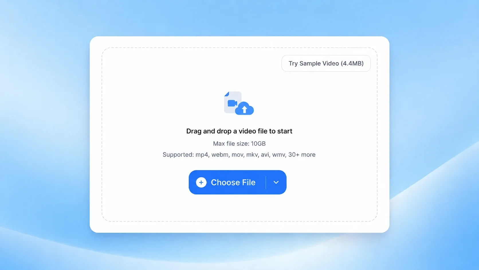 Upload Your Video